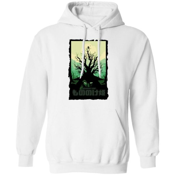 Princess Mononoke Mononoke Hime - Princess Mononoke – Forest Spirit Hoodie-Apparel, Hoodie, princess mononoke, Princess Mononoke Mononoke Hime