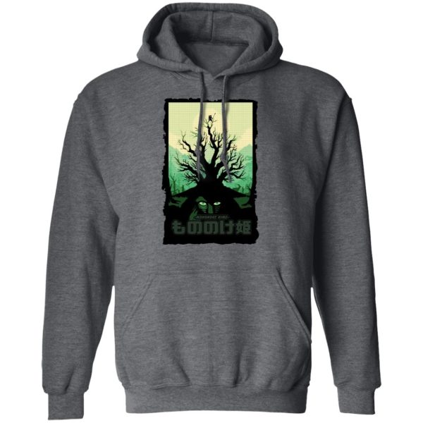 Princess Mononoke Mononoke Hime - Princess Mononoke – Forest Spirit Hoodie-Apparel, Hoodie, princess mononoke, Princess Mononoke Mononoke Hime