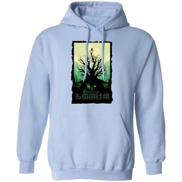 Princess Mononoke Mononoke Hime - Princess Mononoke – Forest Spirit Hoodie-Apparel, Hoodie, princess mononoke, Princess Mononoke Mononoke Hime