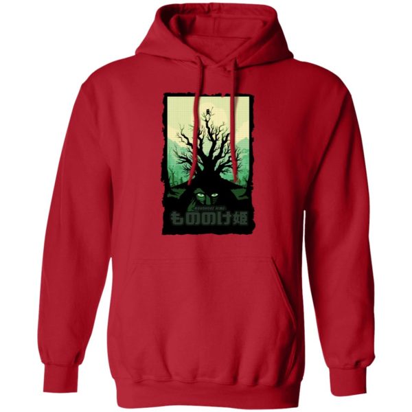 Princess Mononoke Mononoke Hime - Princess Mononoke – Forest Spirit Hoodie-Apparel, Hoodie, princess mononoke, Princess Mononoke Mononoke Hime