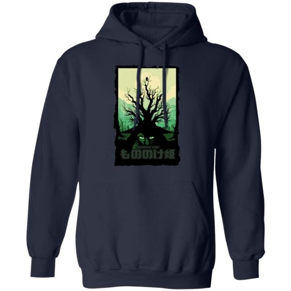 Princess Mononoke Mononoke Hime - Princess Mononoke – Forest Spirit Hoodie-Apparel, Hoodie, princess mononoke, Princess Mononoke Mononoke Hime