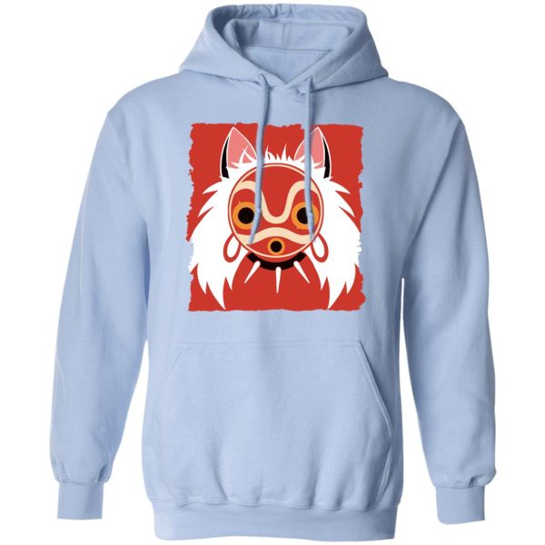 Princess Mononoke Character - Princess Mononoke Mask Classic Hoodie-Apparel, Hoodie, princess mononoke, Princess Mononoke Character