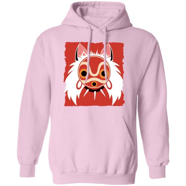 Princess Mononoke Character - Princess Mononoke Mask Classic Hoodie-Apparel, Hoodie, princess mononoke, Princess Mononoke Character