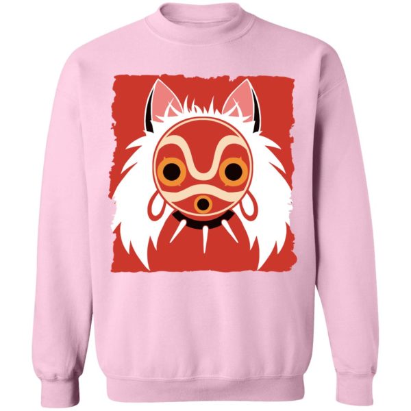 Princess Mononoke Wallpaper - Princess Mononoke Mask Classic Sweatshirt-Apparel, princess mononoke, Princess Mononoke Wallpaper, Sweatshirt