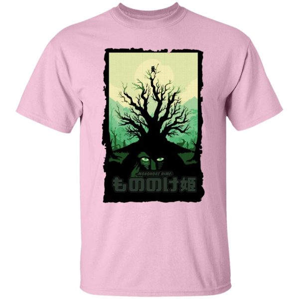 Moro Princess Mononoke - Princess Mononoke – Forest Spirit T Shirt-Apparel, Moro Princess Mononoke, princess mononoke, Tshirt