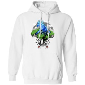 Princess Mononoke Showtimes - Princess Mononoke – Shishigami Essential Hoodie-Apparel, Hoodie, princess mononoke, Princess Mononoke Showtimes