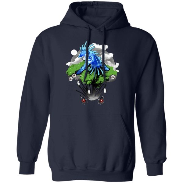 Princess Mononoke Showtimes - Princess Mononoke – Shishigami Essential Hoodie-Apparel, Hoodie, princess mononoke, Princess Mononoke Showtimes