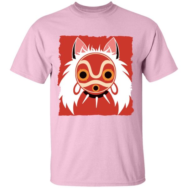 San Princess Mononoke - Princess Mononoke Mask Classic T Shirt-Apparel, princess mononoke, San Princess Mononoke, Tshirt