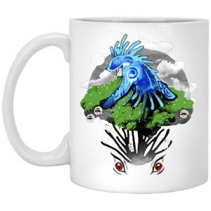 Tree Spirits Princess Mononoke - Princess Mononoke – Shishigami Essential Mug-Accessories, House Decor, princess mononoke, Tree Spirits Princess Mononoke