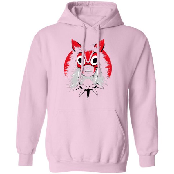 Leper Scene Princess Mononoke - Princess Mononoke and the Broken Mask Hoodie-Apparel, Hoodie, Leper Scene Princess Mononoke, princess mononoke