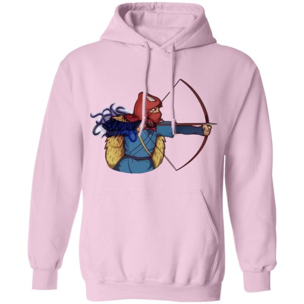 Anime Film Princess Mononoke - Princess Mononoke – Ashitaka Hoodie-Anime Film Princess Mononoke, Apparel, Hoodie, princess mononoke