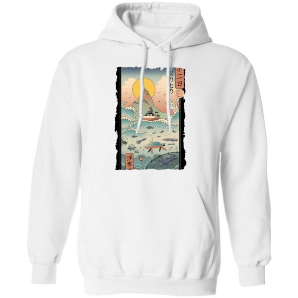 Ponya - Ponyo By The Sea Classic Hoodie-Apparel, Hoodie, Ponya, ponyo