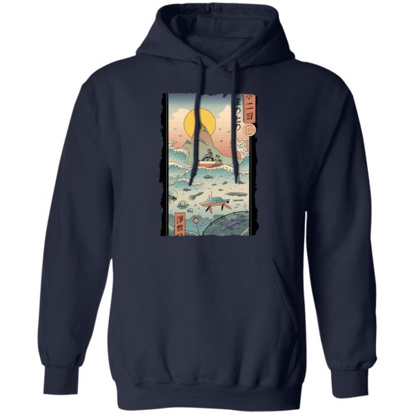 Ponya - Ponyo By The Sea Classic Hoodie-Apparel, Hoodie, Ponya, ponyo