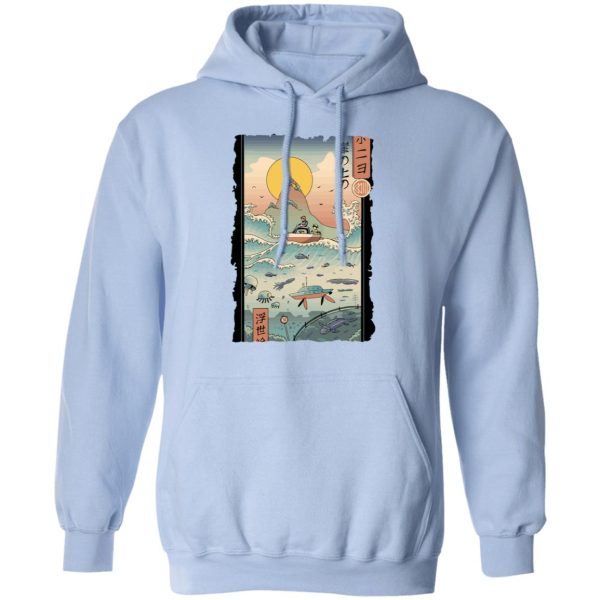 Ponya - Ponyo By The Sea Classic Hoodie-Apparel, Hoodie, Ponya, ponyo