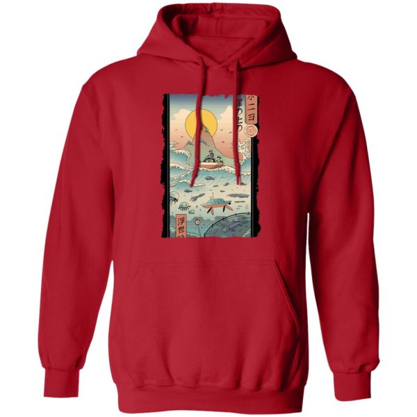 Ponya - Ponyo By The Sea Classic Hoodie-Apparel, Hoodie, Ponya, ponyo