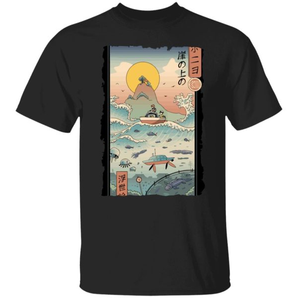 Is Ponyo Problematic - Ponyo By The Sea Classic T Shirt-Apparel, Is Ponyo Problematic, ponyo, Tshirt