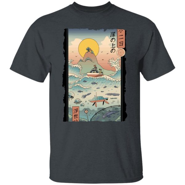 Is Ponyo Problematic - Ponyo By The Sea Classic T Shirt-Apparel, Is Ponyo Problematic, ponyo, Tshirt