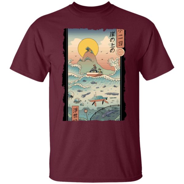 Is Ponyo Problematic - Ponyo By The Sea Classic T Shirt-Apparel, Is Ponyo Problematic, ponyo, Tshirt