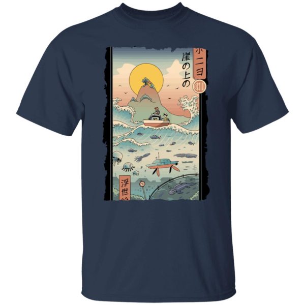 Is Ponyo Problematic - Ponyo By The Sea Classic T Shirt-Apparel, Is Ponyo Problematic, ponyo, Tshirt