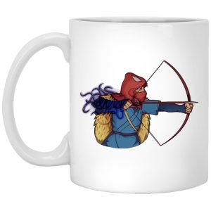 Princess Mononoke - Ashitaka Mug-Accessories, House Decor, Mug, princess mononoke