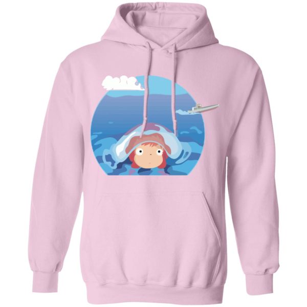 Ponyo 2 - Ponyo in her first trip Hoodie-Apparel, Hoodie, ponyo, Ponyo 2