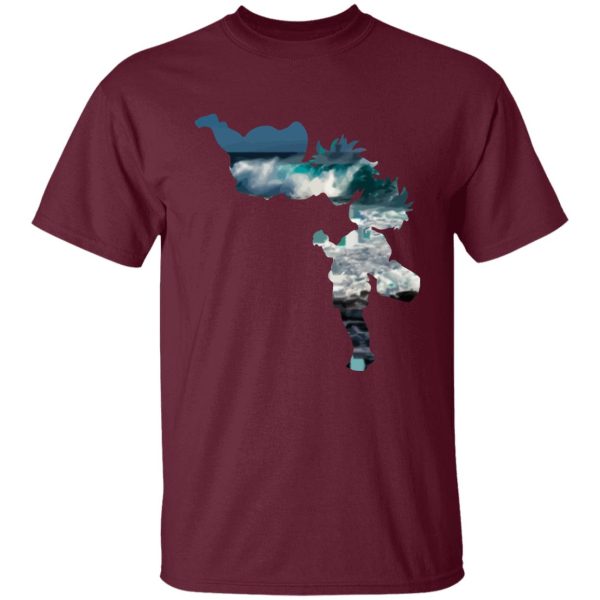 Ponyo Ghibli - Ponyo and Sasuke Cutout Classic T Shirt-Apparel, ponyo, Ponyo Ghibli, Tshirt