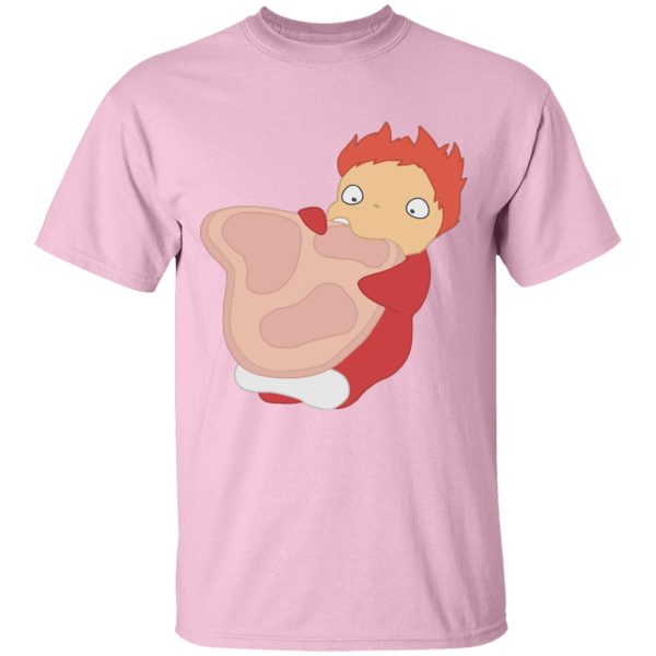 Ponyo Ghibli - The Hungry Ponyo T Shirt-Apparel, ponyo, Ponyo Ghibli, Tshirt