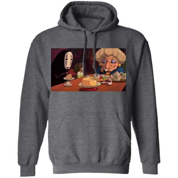 Spirited Away Witch - Spirited Away – Tea Time Hoodie-Apparel, Hoodie, kaonashi, no face, Spirited Away, Spirited Away Witch