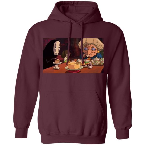 Spirited Away Witch - Spirited Away – Tea Time Hoodie-Apparel, Hoodie, kaonashi, no face, Spirited Away, Spirited Away Witch