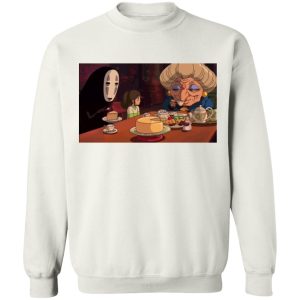 Like Spirited Away - Spirited Away – Tea Time Sweatshirt-Apparel, kaonashi, Like Spirited Away, no face, Spirited Away, Sweatshirt