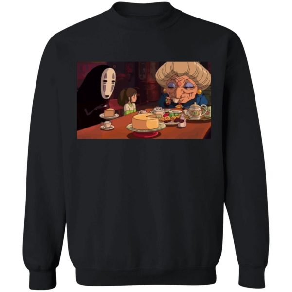 Like Spirited Away - Spirited Away – Tea Time Sweatshirt-Apparel, kaonashi, Like Spirited Away, no face, Spirited Away, Sweatshirt