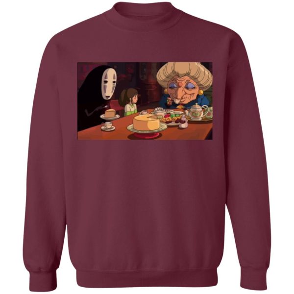 Like Spirited Away - Spirited Away – Tea Time Sweatshirt-Apparel, kaonashi, Like Spirited Away, no face, Spirited Away, Sweatshirt