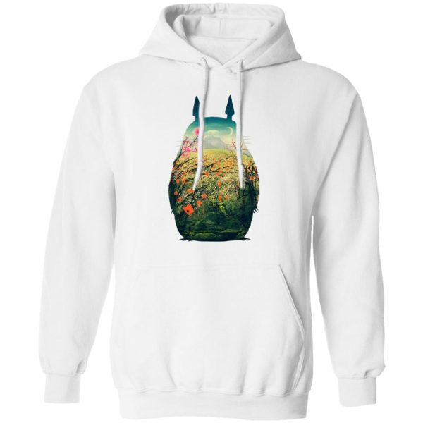 What Animal Is Totoro - My Neighbor Totoro Colorful Cutout Hoodie-Apparel, Hoodie, My Neighbor Totoro, What Animal Is Totoro