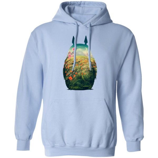 What Animal Is Totoro - My Neighbor Totoro Colorful Cutout Hoodie-Apparel, Hoodie, My Neighbor Totoro, What Animal Is Totoro