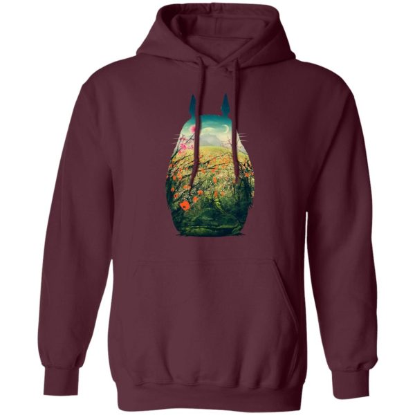 What Animal Is Totoro - My Neighbor Totoro Colorful Cutout Hoodie-Apparel, Hoodie, My Neighbor Totoro, What Animal Is Totoro