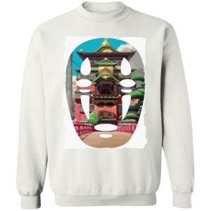 Spirited Away: Live On Stage - Spirited Away: Live On Stage - Spirited Away –  The Bathhouse Ft. No Face Sweatshirt-Apparel, kaonashi, no face, Spirited Away, Spirited Away: Live On Stage, Sweatshirt