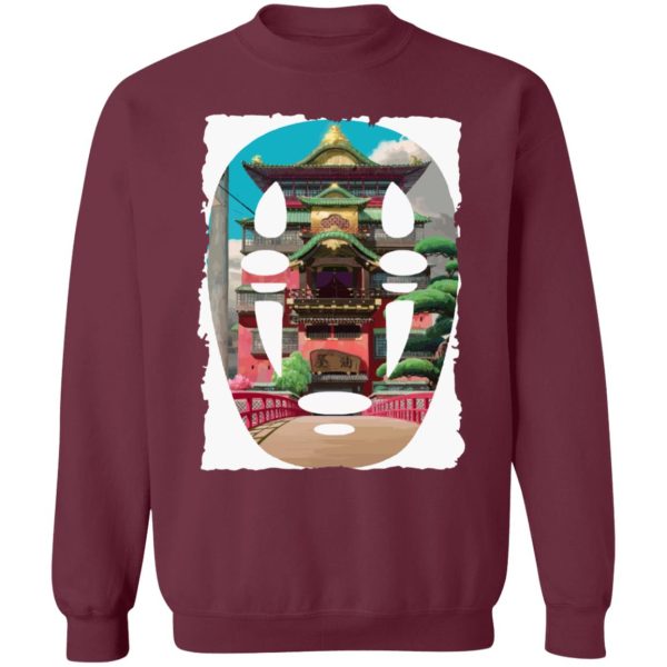 Spirited Away: Live On Stage - Spirited Away: Live On Stage - Spirited Away –  The Bathhouse Ft. No Face Sweatshirt-Apparel, kaonashi, no face, Spirited Away, Spirited Away: Live On Stage, Sweatshirt