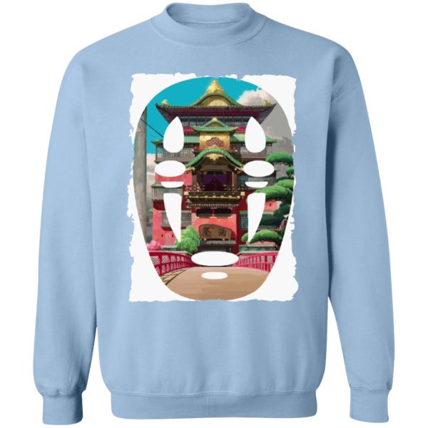 Spirited Away: Live On Stage - Spirited Away: Live On Stage - Spirited Away –  The Bathhouse Ft. No Face Sweatshirt-Apparel, kaonashi, no face, Spirited Away, Spirited Away: Live On Stage, Sweatshirt