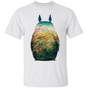 Ponyo Boat - My Neighbor Totoro Colorful Cutout T Shirt-Apparel, My Neighbor Totoro, Ponyo Boat, Tshirt