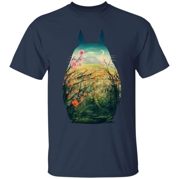 Ponyo Boat - My Neighbor Totoro Colorful Cutout T Shirt-Apparel, My Neighbor Totoro, Ponyo Boat, Tshirt