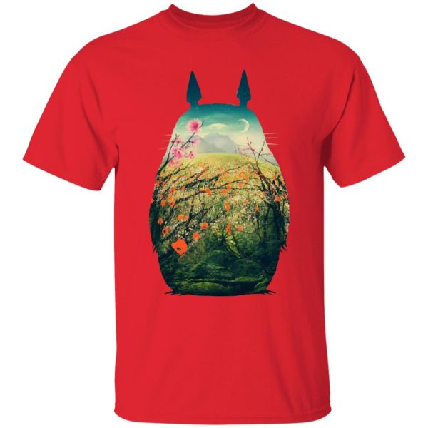 Ponyo Boat - My Neighbor Totoro Colorful Cutout T Shirt-Apparel, My Neighbor Totoro, Ponyo Boat, Tshirt