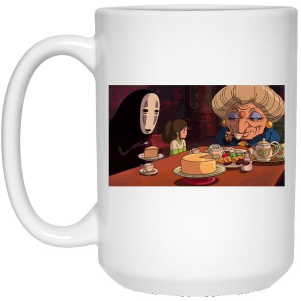 Dragon Haku Spirited Away - Spirited Away – Tea Time Mug-Accessories, Dragon Haku Spirited Away, House Decor, kaonashi, Mug, no face, Spirited Away