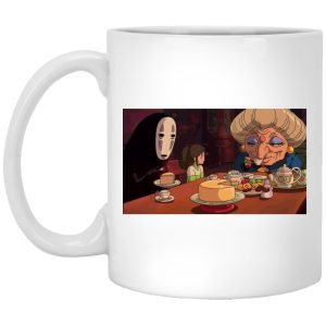 Dragon Haku Spirited Away - Spirited Away – Tea Time Mug-Accessories, Dragon Haku Spirited Away, House Decor, kaonashi, Mug, no face, Spirited Away