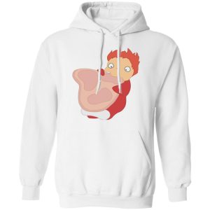 Póny - The Hungry Ponyo Hoodie-Apparel, Hoodie, Póny, ponyo