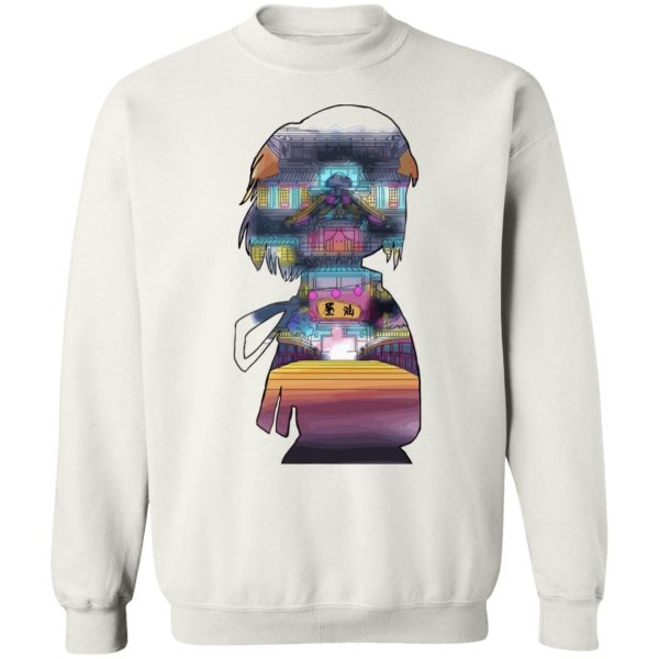 Spirited Away Arms Guy - Spirited Away – Sen and The Bathhouse Cutout Colorful Sweatshirt-Apparel, Spirited Away, Spirited Away Arms Guy, Sweatshirt