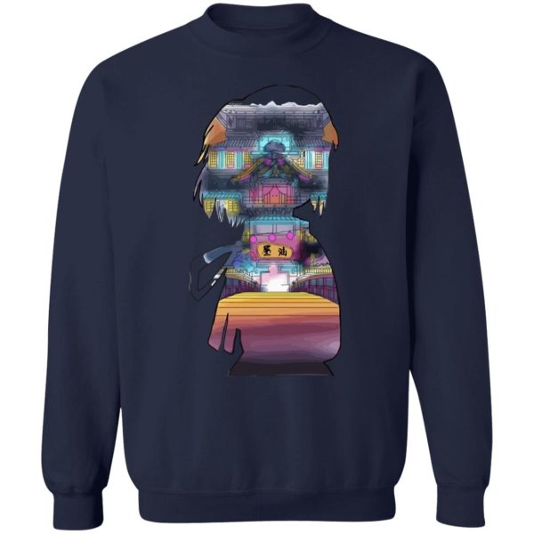 Spirited Away Arms Guy - Spirited Away – Sen and The Bathhouse Cutout Colorful Sweatshirt-Apparel, Spirited Away, Spirited Away Arms Guy, Sweatshirt