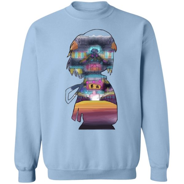 Spirited Away Arms Guy - Spirited Away – Sen and The Bathhouse Cutout Colorful Sweatshirt-Apparel, Spirited Away, Spirited Away Arms Guy, Sweatshirt