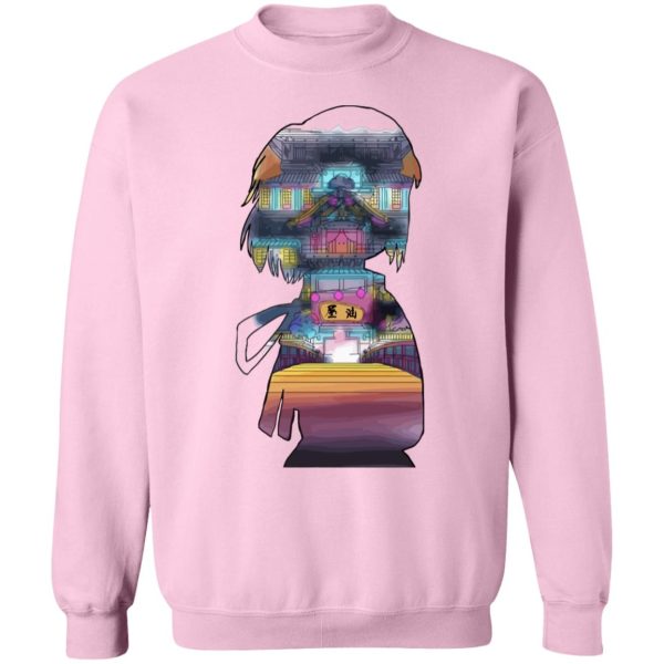 Spirited Away Arms Guy - Spirited Away – Sen and The Bathhouse Cutout Colorful Sweatshirt-Apparel, Spirited Away, Spirited Away Arms Guy, Sweatshirt