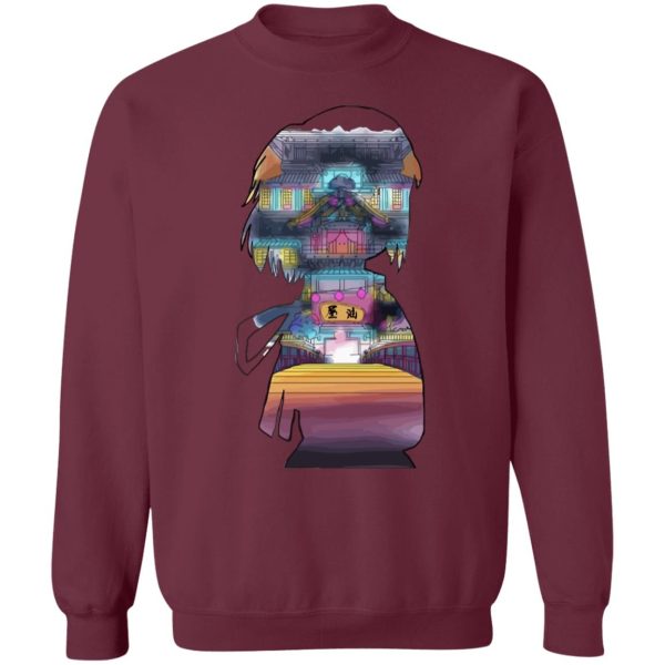 Spirited Away Arms Guy - Spirited Away – Sen and The Bathhouse Cutout Colorful Sweatshirt-Apparel, Spirited Away, Spirited Away Arms Guy, Sweatshirt