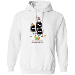 Spirited Away Movie Poster - Spirited Away Susuwatari Graphic Hoodie-Apparel, Hoodie, Spirited Away, Spirited Away Movie Poster